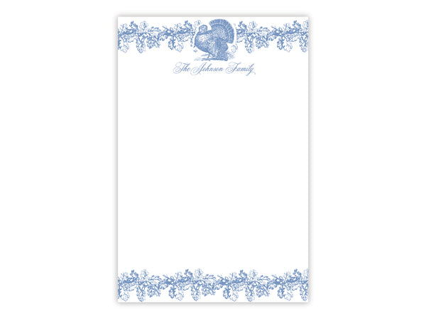 Toile Turkey Notepad – Southern Hospitality Co.