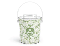 Verdant Grove Acrylic Ice Bucket
