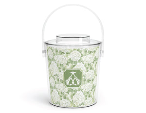 Verdant Grove Acrylic Ice Bucket