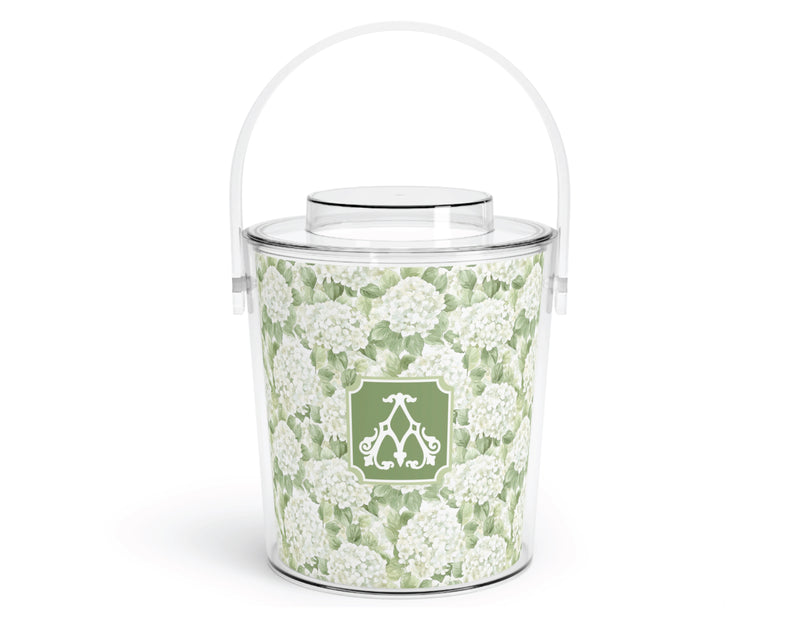 Verdant Grove Acrylic Ice Bucket