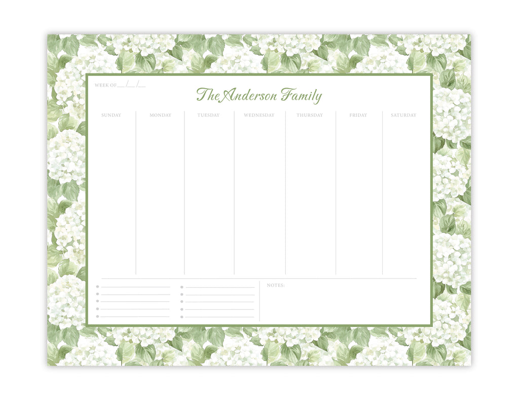 Verdant Grove Weekly Planner
