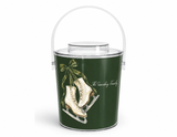Vintage Ice Skates Acrylic Ice Bucket