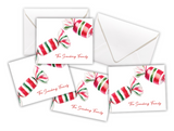 Vintage Peppermint Candy Enclosure Cards
