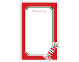 Vintage Peppermint Candy Notepad