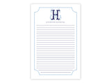 Vintage Script Notepad