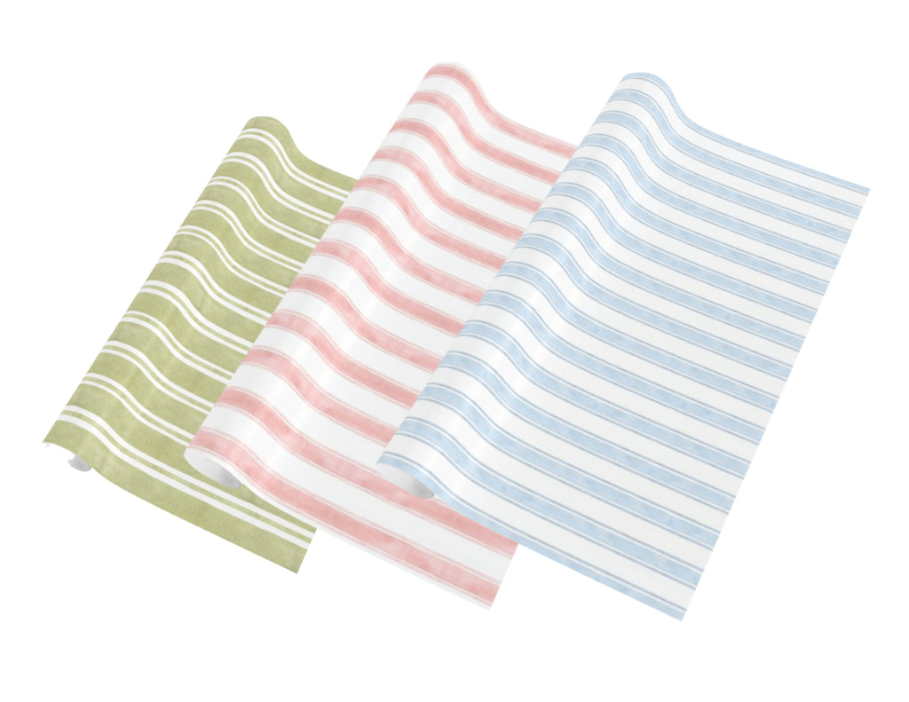 Watercolor Stripe Gift Wrap Roll