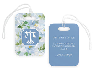 Whispering Blooms Luggage Tag