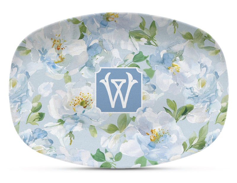 Whispering Blooms Shatterproof Platter