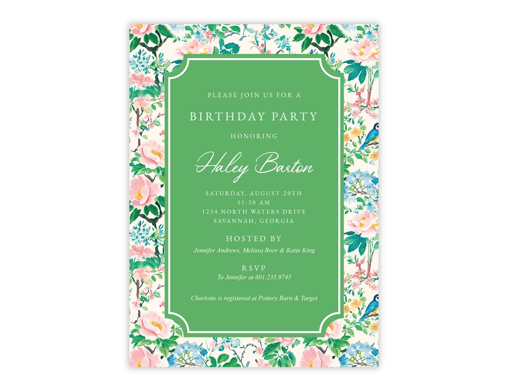 Wildflower Symphony Invitation
