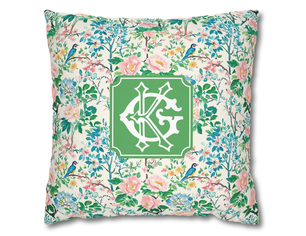 Wildflower Symphony Personalized Pillow