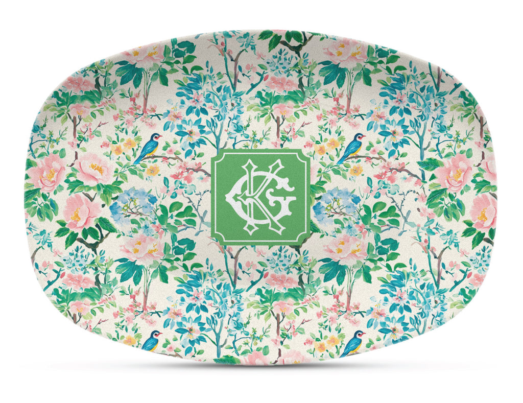 Wildflower Symphony Shatterproof Platter