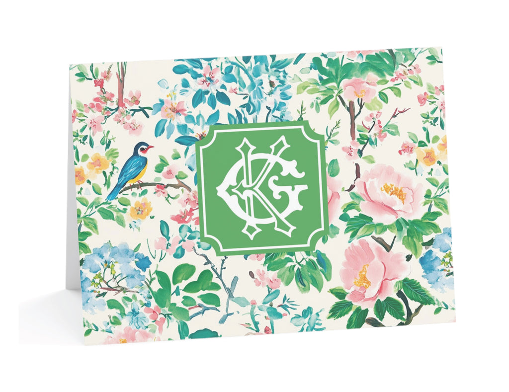 Wildflower Symphony Fold-Over Stationery