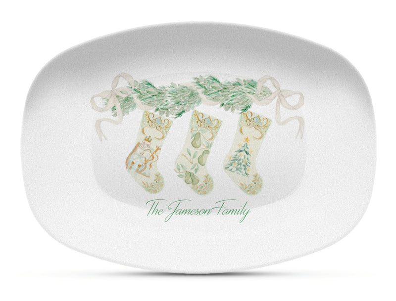 Williamsburg Christmas Shatterproof Platter