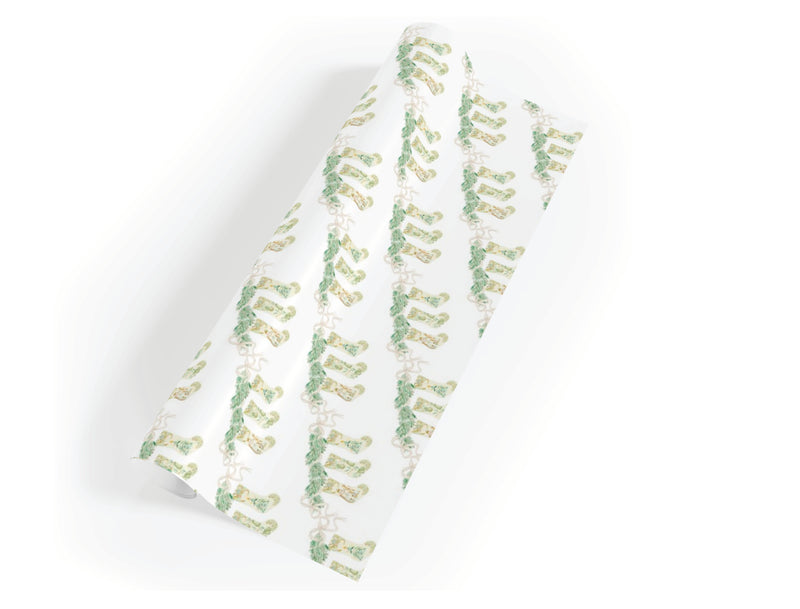 Williamsburg Christmas Gift Wrap Roll