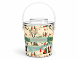 Winter Hunt Acrylic Ice Bucket