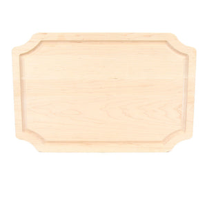 Elizabethan Crest Wood Cutting Board