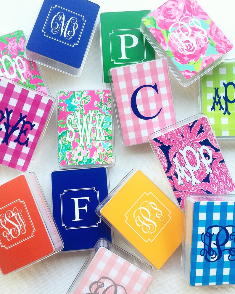 Gingham Playing Card Deck