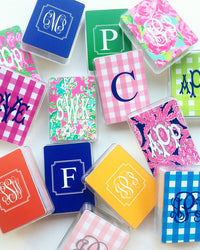 Monogrammed Playing Card Deck