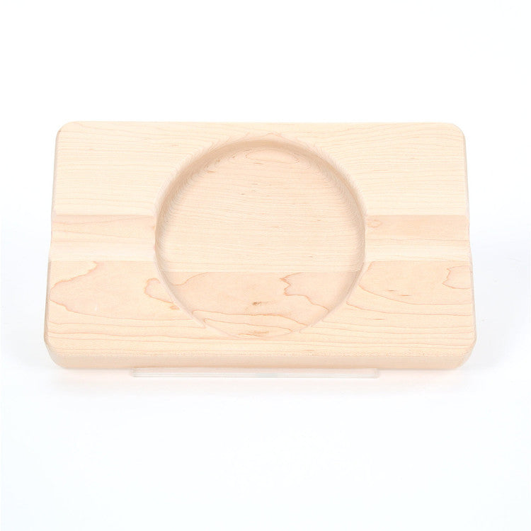 Men's Monogrammed Wood Double Cigar Ash Tray