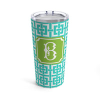 Turquoise & Lime Designs 20oz Tumbler