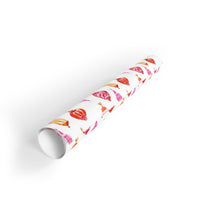 Trinkets & Trimmings Pink and Orange Gift Wrap Roll