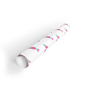 Cotton Candy Nutcrackers Gift Wrap Roll