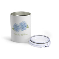 Pale Blue Hydrangea 10oz Tumbler