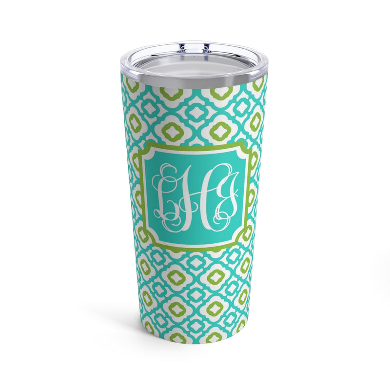 Turquoise & Lime Designs 20oz Tumbler