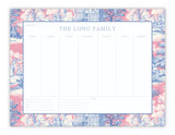 Pink & Blue Winter Chinoiserie Weekly Planner