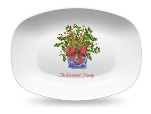 Red Winterberry Shatterproof Platter