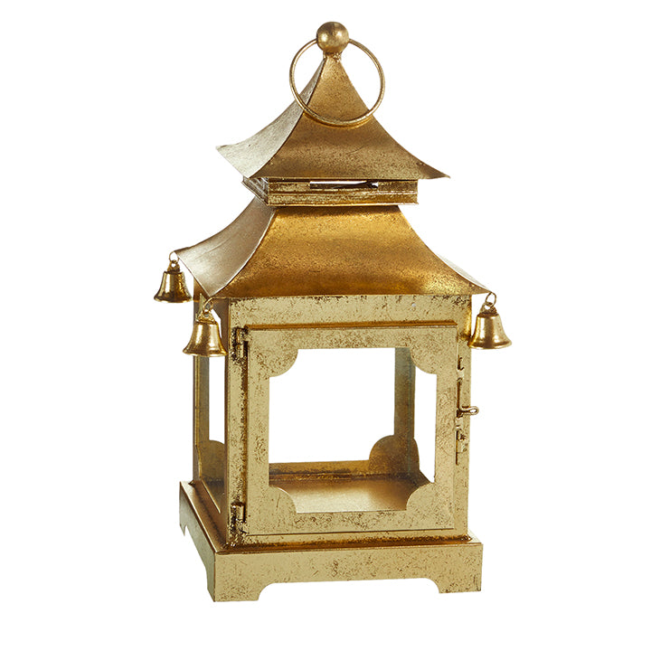 Gold Pagoda Decorative Lantern