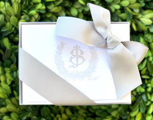 Savannah Wreath Fold-Over Stationery