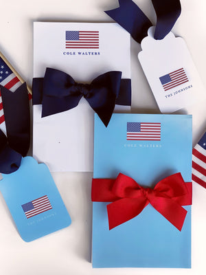American Flag Notepad