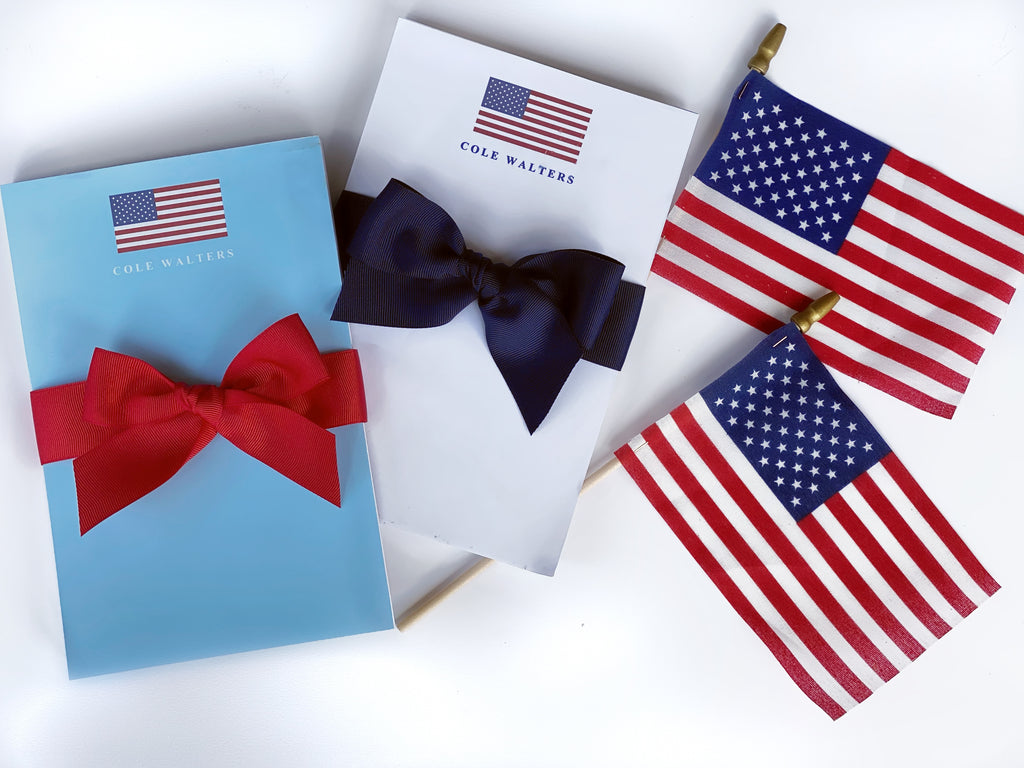 American Flag Notepad