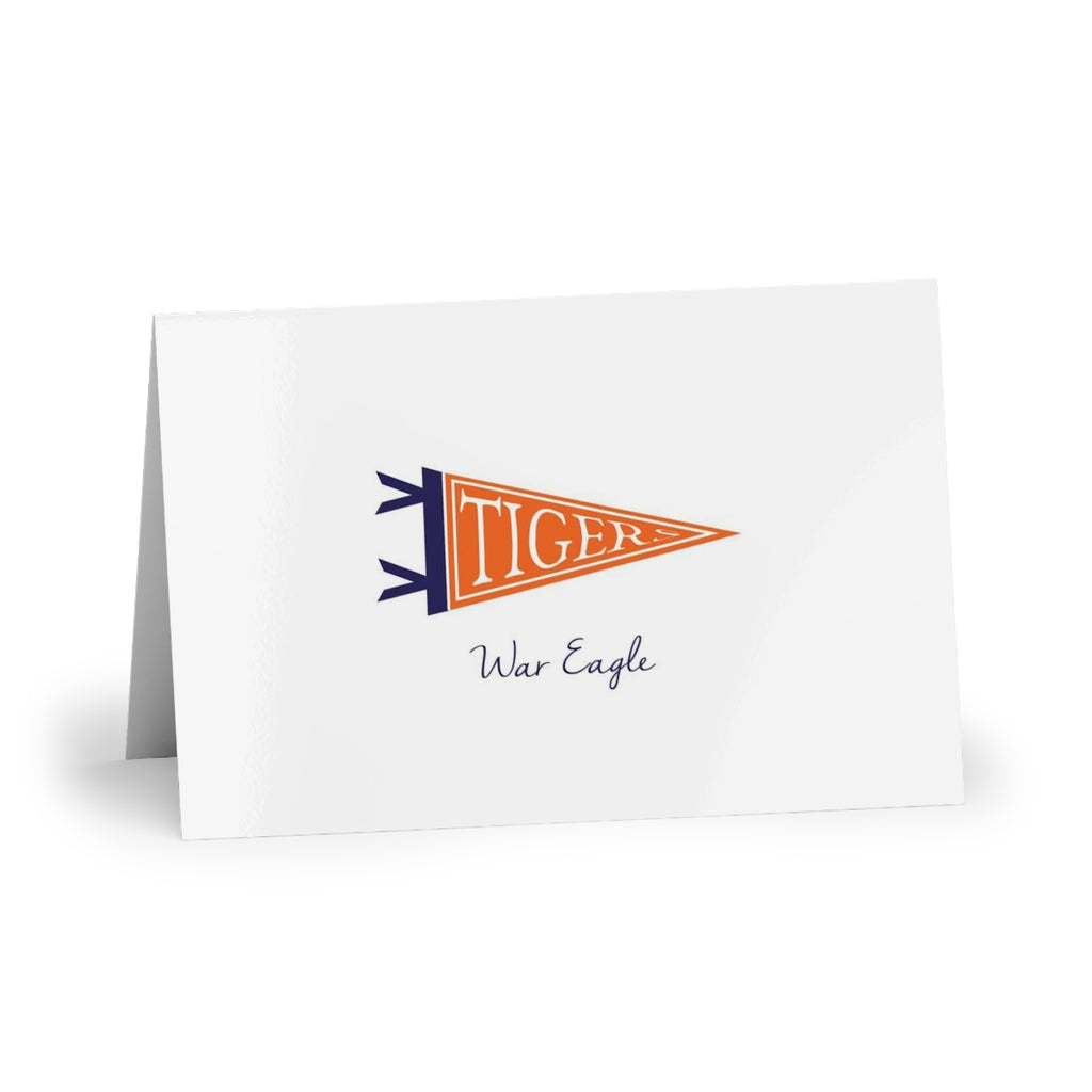 Collegiate Pennant Fold-Over Stationery
