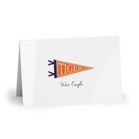 Collegiate Pennant Fold-Over Stationery