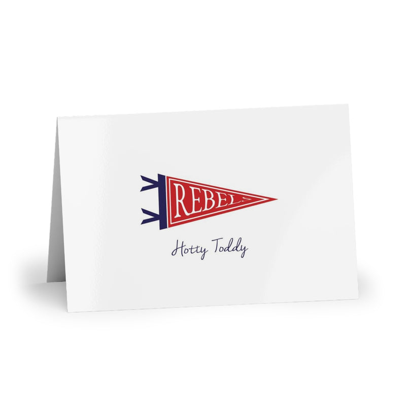 Collegiate Pennant Fold-Over Stationery
