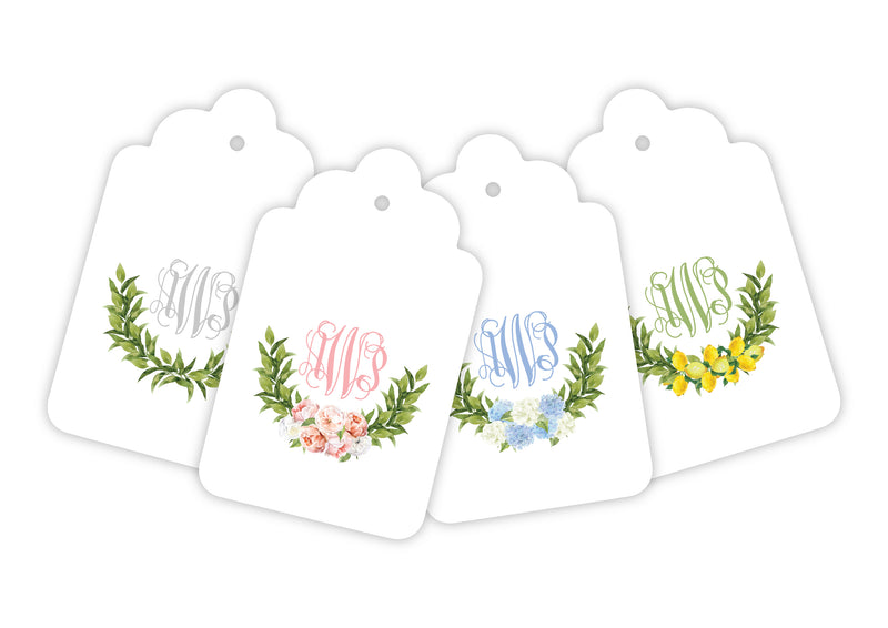 Classic Crest Gift Tags, Set of 20