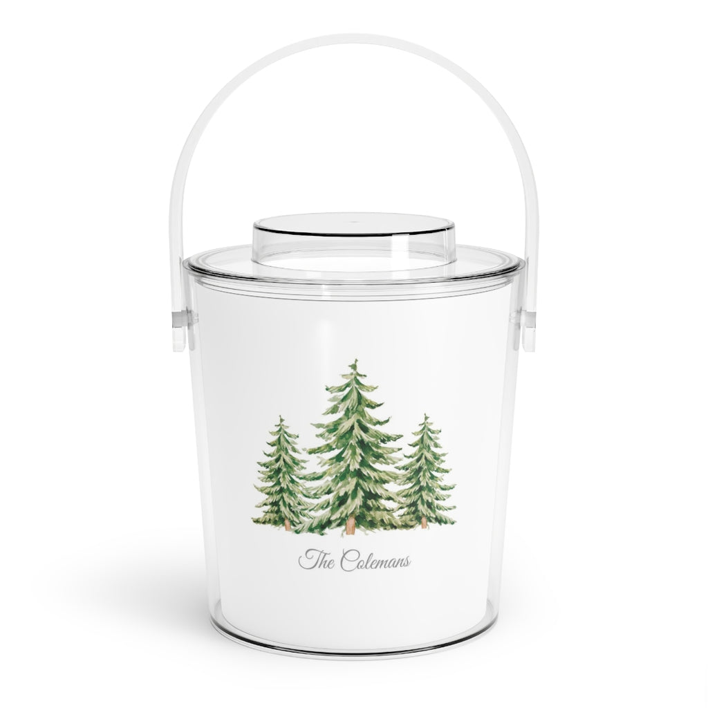 Evergreen Acrylic Ice Bucket