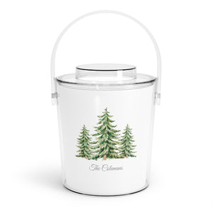 Evergreen Acrylic Ice Bucket