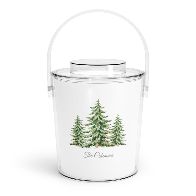 Evergreen Acrylic Ice Bucket
