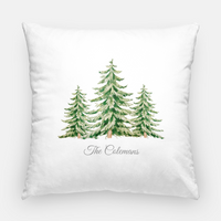 Evergreen Personalized Pillow
