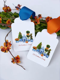 Fall Topiary Gift Tags, Set of 20