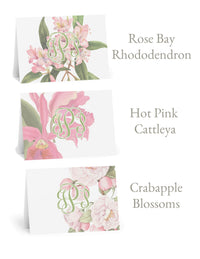 Fleurs Florales Fold-Over Stationery