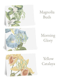 Fleurs Florales Fold-Over Stationery