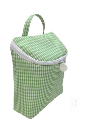 Gingham Green Insulated Lunchbox