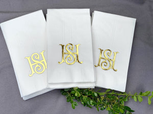 Monogrammed Guest Towels