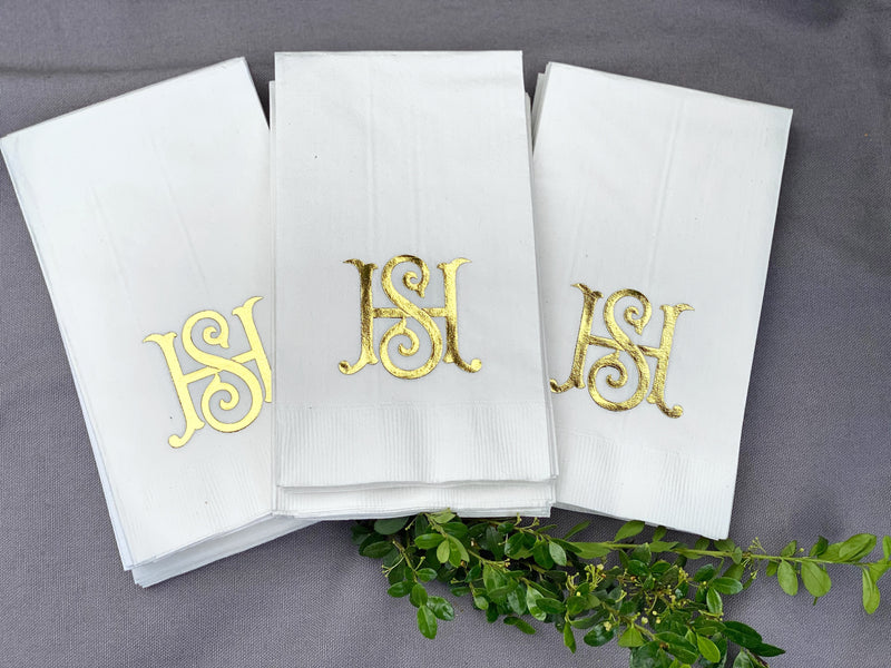 Monogrammed Guest Towels