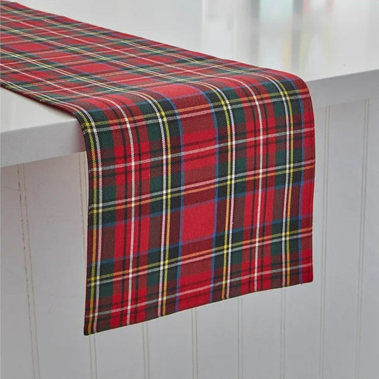 Holiday Plaid Table Runner