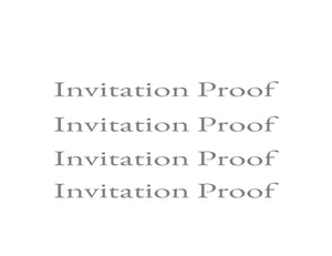 Invitation Proof
